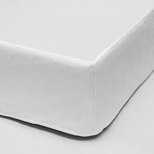 NEW! DreamGreen Padded King Single Valance White