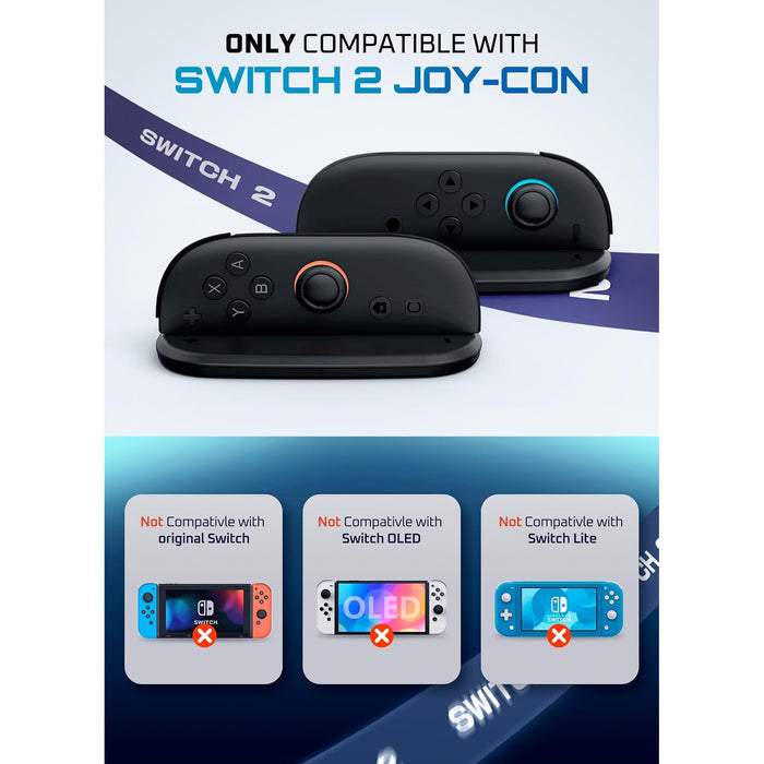 Nintendo Switch 2 Joy-Con Mouse Grip(open box) -Black
