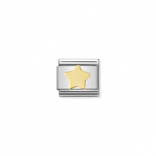 Nomination Classic Link Gold Star Charm