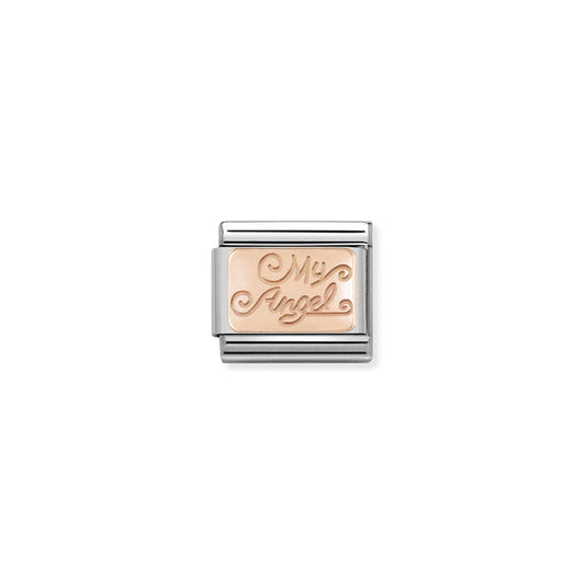 Nomination Classic Link s 9K Rose Gold My Angel