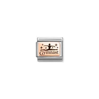 Nomination Classic Rose Gold Gymnast Charm