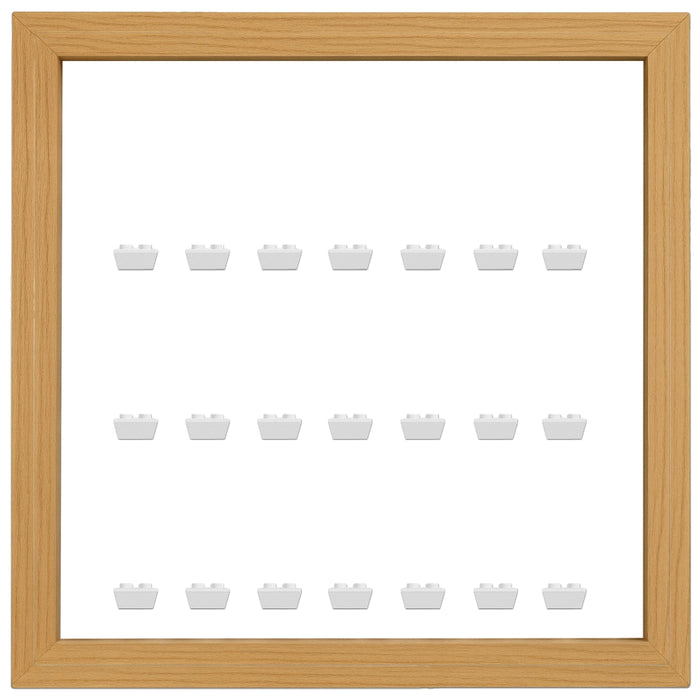 Oak Small Display Frame for Lego® Minifigures