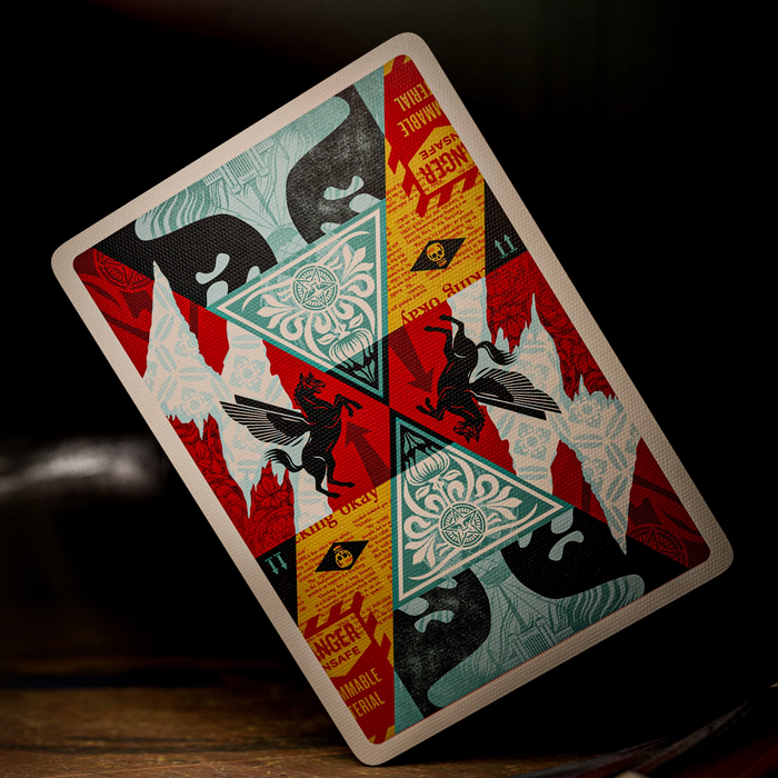Obey Collage Playing Cards