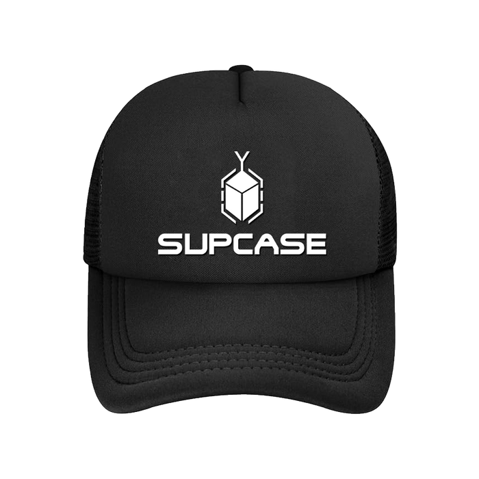Official Limited Edition SUPCASE Trucker Hat – Black
