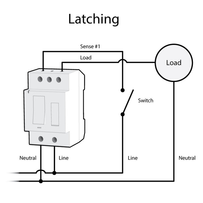 On/Off DIN Rail Module Diagram 2