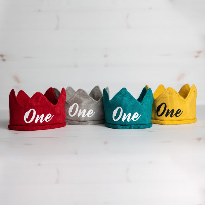 One First Birthday Crowns