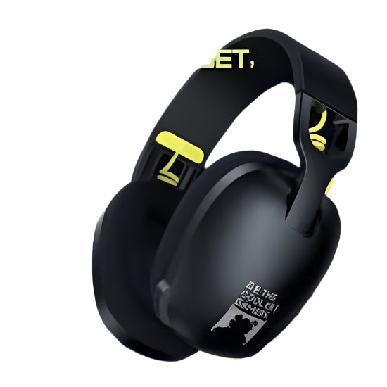 Onikuma Wireless Gaming Headset, Noise Cancelling with Microphone, For PS5 & PS4 & PC & Mac, Black / White