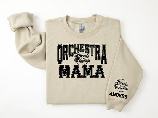 Orchestra Personalized Sweatshirt for Mom, Dad or Family Supporters