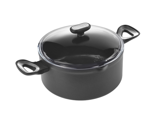 Origin+ Non-Stick Aluminium Induction Stewpot with lid