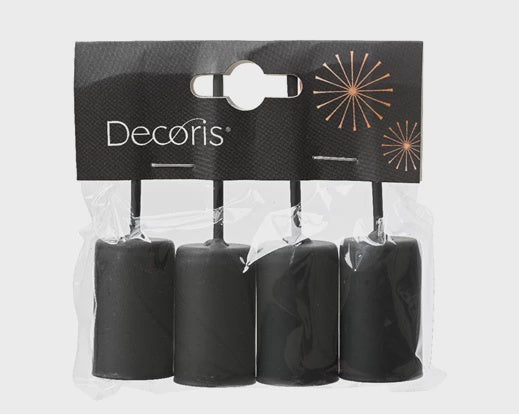 Pack Of Iron Candleholders On Pins