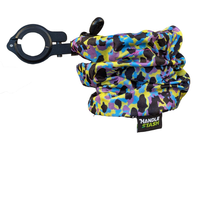 Party Panther Print bike cup holder with alloy clamp