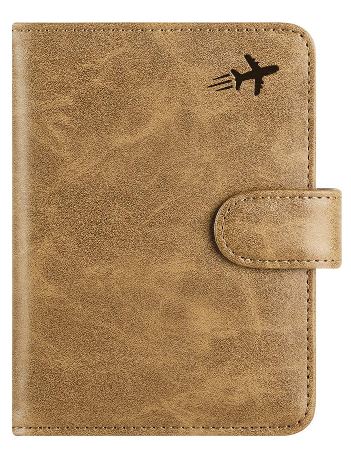 Passport Holder Cover Wallet RFID Blocking Leather Card Case Travel Accessories for Women Men (Pink)-TCoU Recommendations from Amazon Products