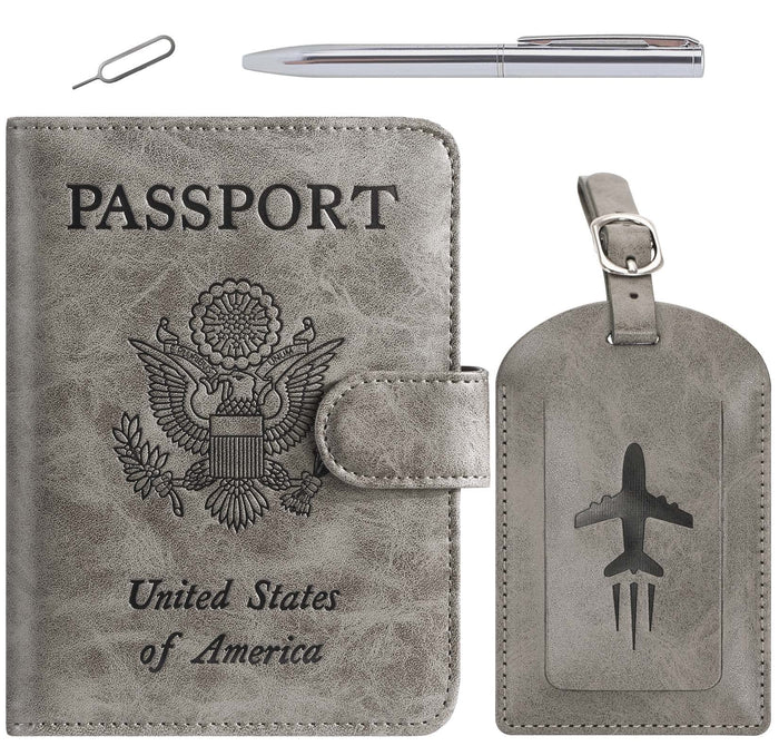 114#Grey / With Luggage Tag