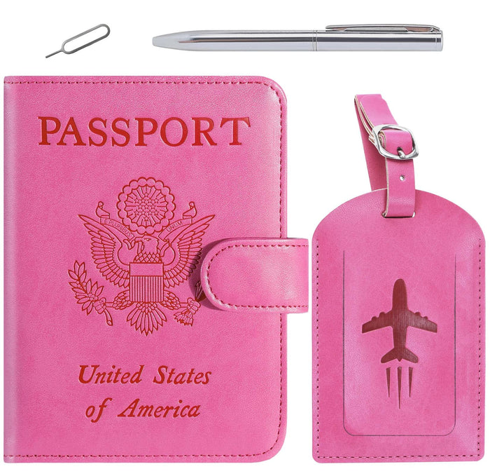 114#Pink / With Luggage Tag