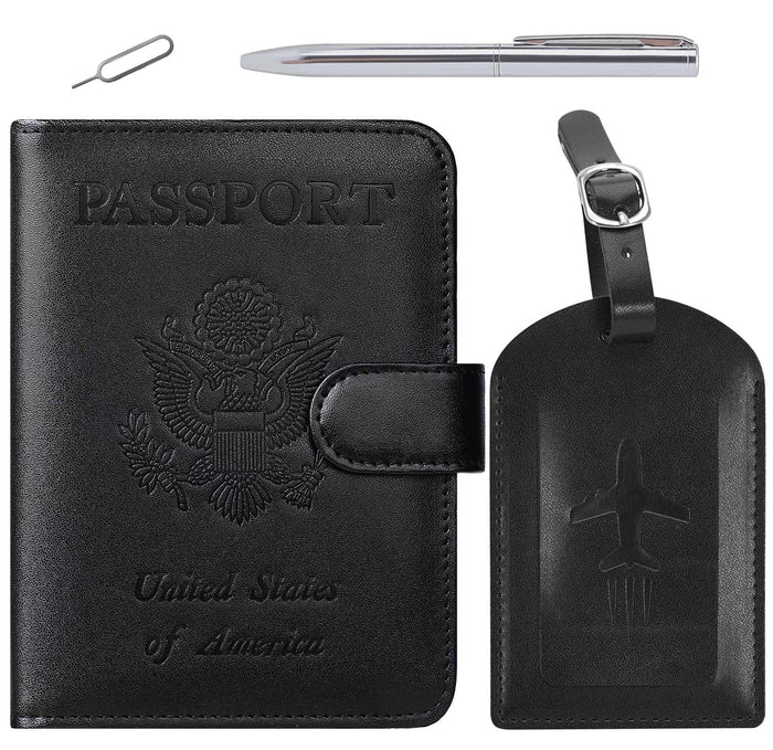 114#Black / With Luggage Tag