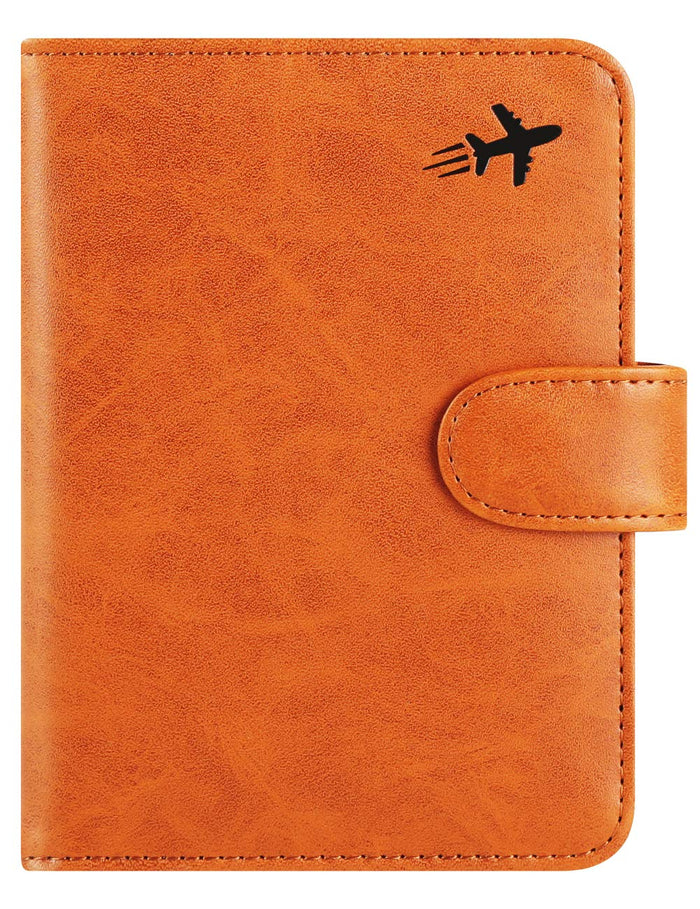 Passport Holder Cover Wallet RFID Blocking Leather Card Case Travel Accessories for Women Men (Pink)-TCoU Recommendations from Amazon Products