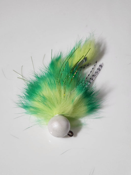 Pearl White chartreuse