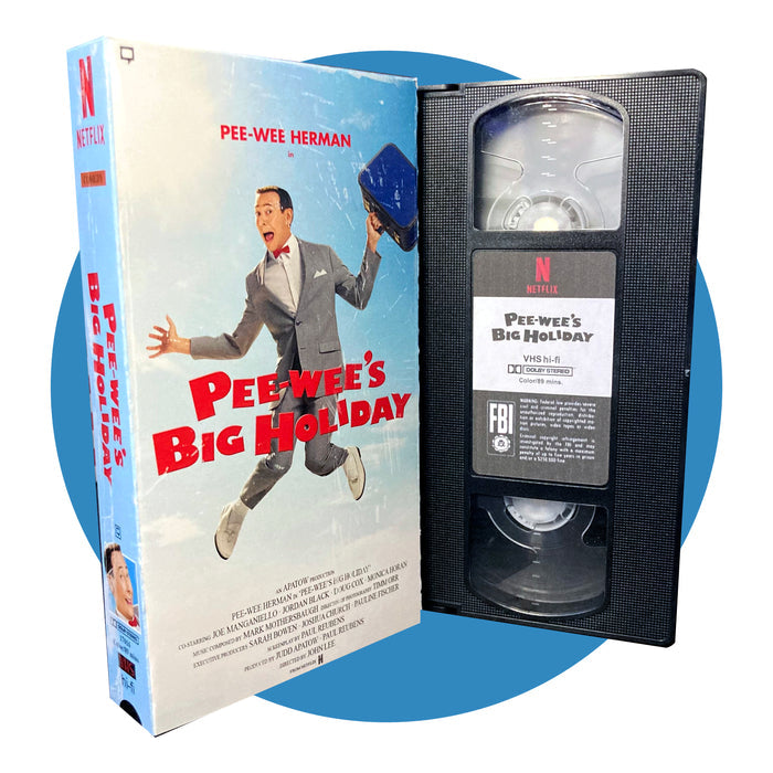 PEE-WEE'S BIG HOLIDAY VHS