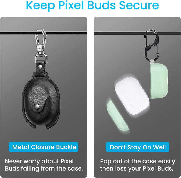 Pixel Buds Pro (2022) PU Leather Case | Fintie