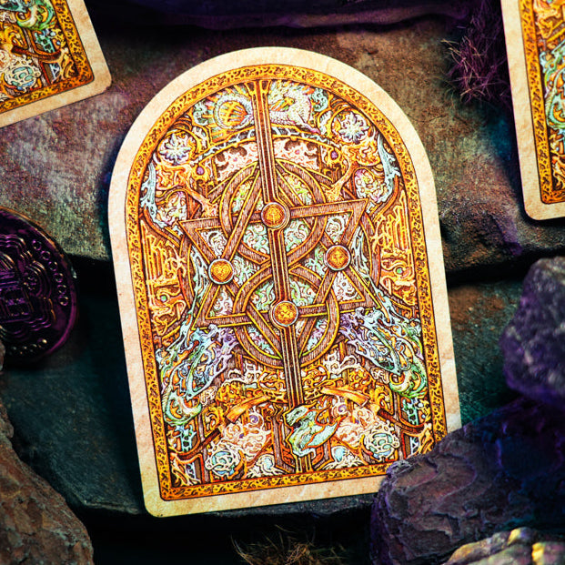 Back Design of the Portal Playing Cards