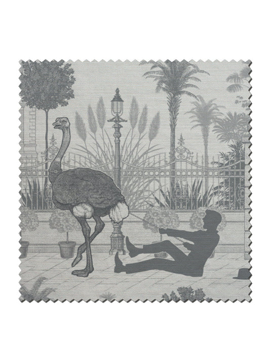Portobello Parade 'Big Smoke' Linen Sample