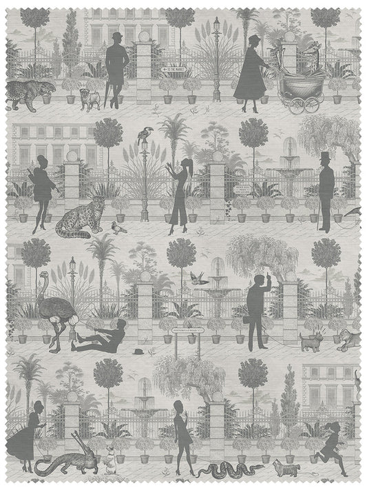 Portobello Parade 'Big Smoke' Linen