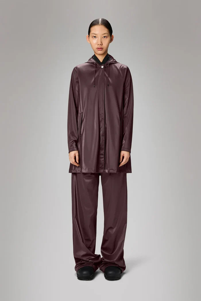 Rains A Line Jacket - Depth