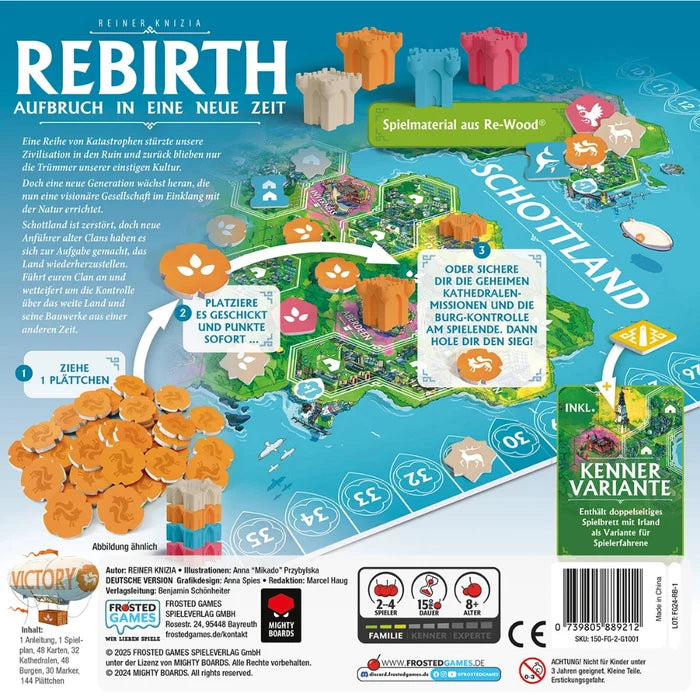 Rebirth: Aufbruch in eine neue Zeit - Das Kennerspiel des Jahres 2026