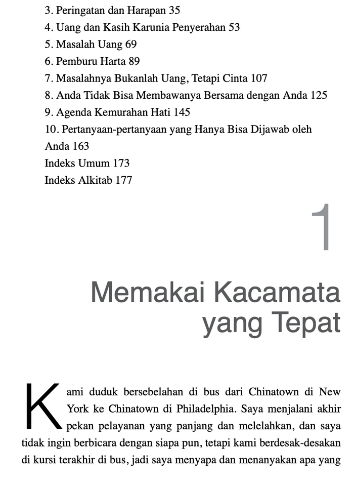 Redeeming Money (Indonesian eBook)