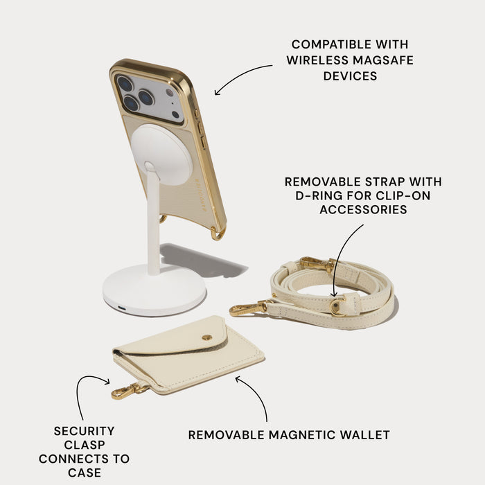 Remi Magnet Essentials Set - Ivory/Chrome Gold