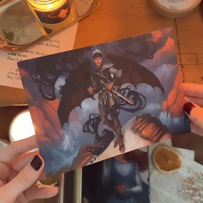 Rhysand: Death Incarnate Night Triumphant Print Art Prints
