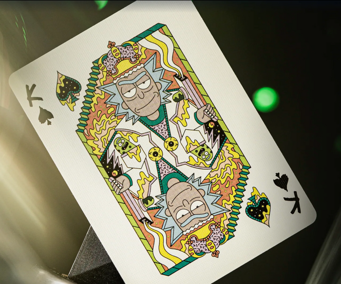 Rick and Morty Playing Cards Playing Cards by Theory11
