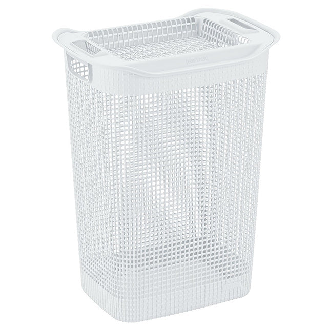 Rimax 13.2 Gl Laundry Hamper (White)