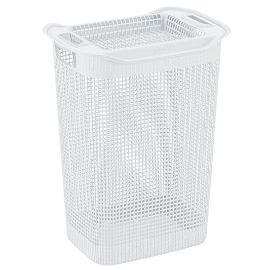 Rimax 13.2 Gl Laundry Hamper (White)