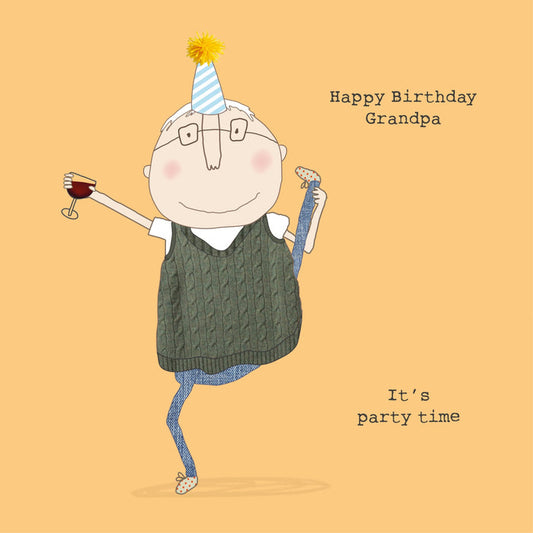 Rosie Made A Thing Grandpa Greetings Card