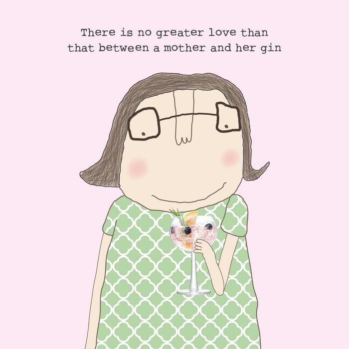 Rosie Made A Thing Mum & Gin Greetings Card