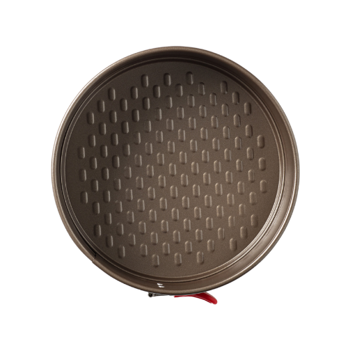 Round metal springform pan with silicone handle - asimetriA