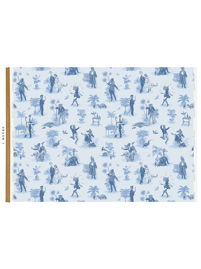 Safari Soirée 'Bleu' Linen Sample