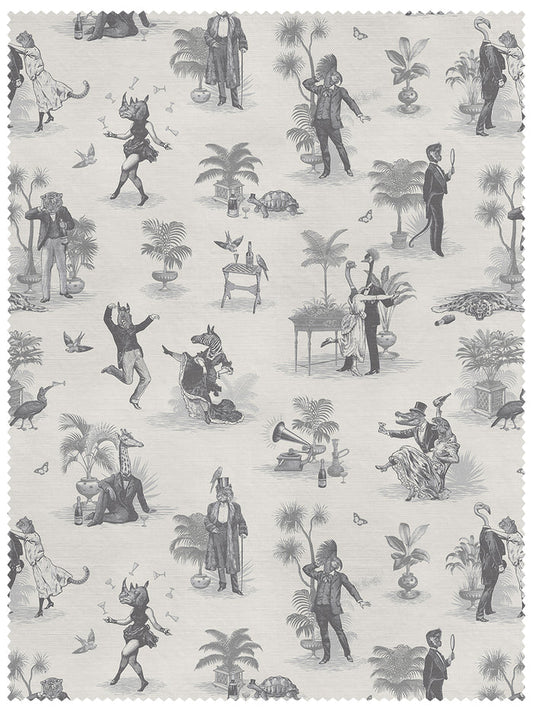Safari Soirée 'Soft Charcoal' Linen