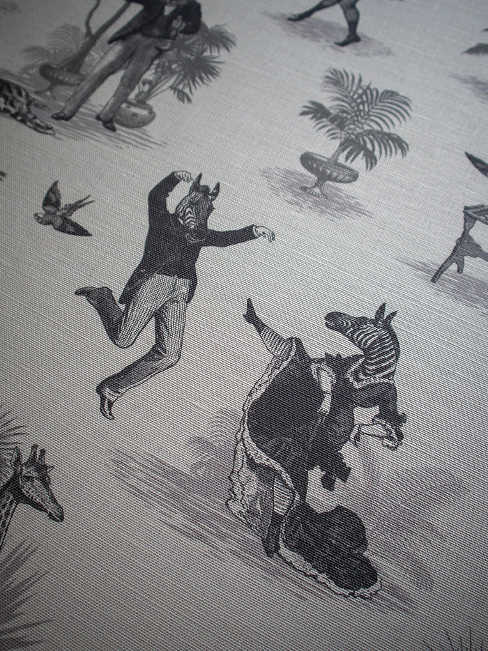 Safari Soirée 'Soft Charcoal' Linen