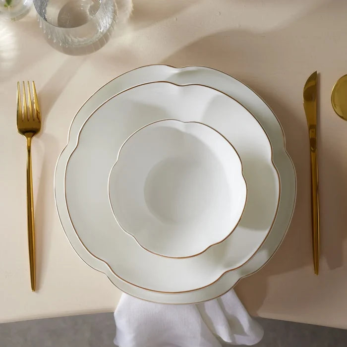 Service de table Karaca Flora pour 6 personnes,  24 pièces,  porcelaine