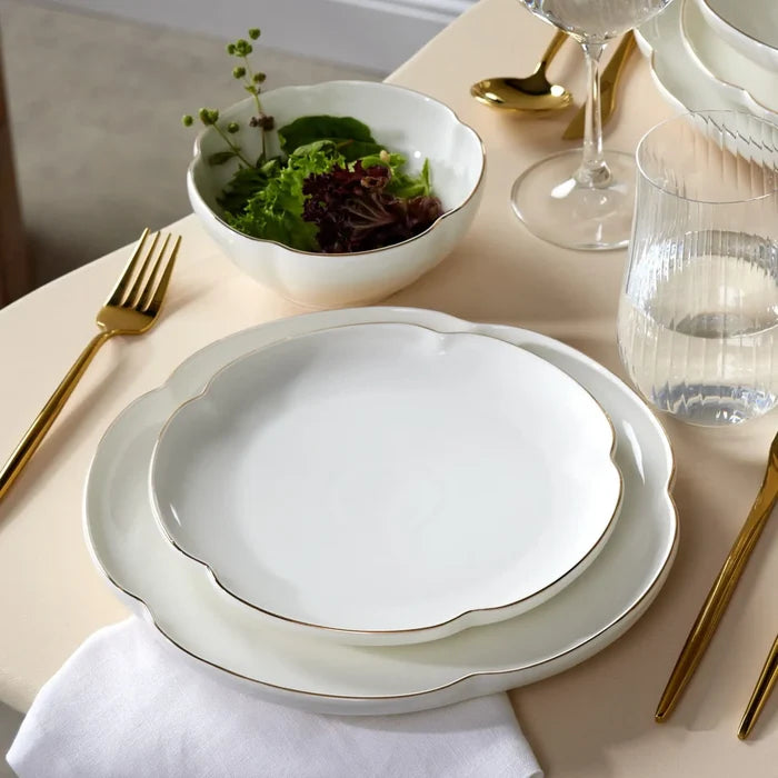 Service de table Karaca Flora pour 6 personnes,  24 pièces,  porcelaine