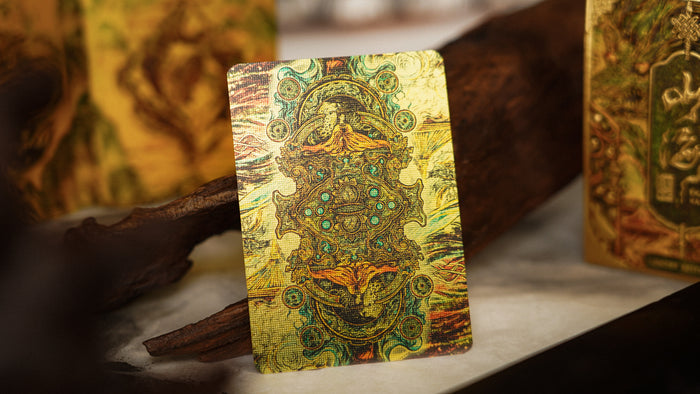 ShanHai Walnut Boxset Playing Cards by Ark Playing Cards