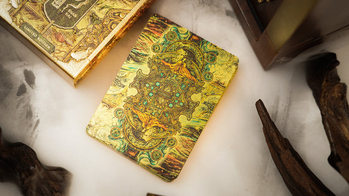 ShanHai Walnut Boxset Playing Cards by Ark Playing Cards