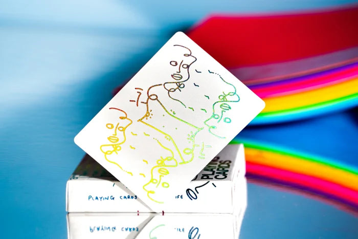 Shantell Martin Pride Playing Cards Playing Cards by Theory11