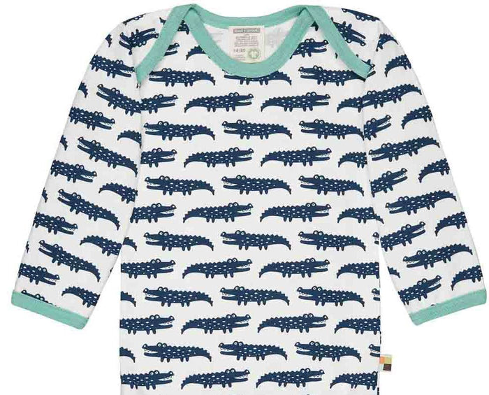 Shirt Langarm Aqua