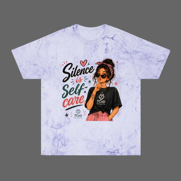 "Silence Is Self-Care" Sassy Graphic Tee — Women’s Empowerment Self-Love Shirt