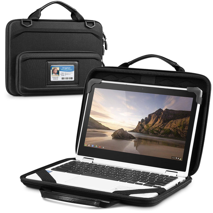 Sleeve Case for MacBook Neo, Briefcase Shoulder Bag for 11.6-inch Chromebook with Accessory Pouch | Fintie