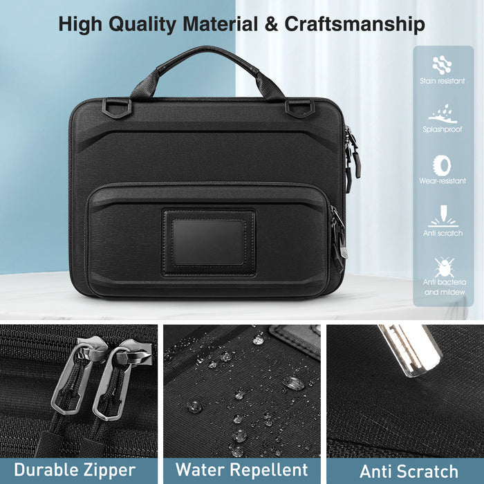 Sleeve Case for MacBook Neo, Briefcase Shoulder Bag for 11.6-inch Chromebook with Accessory Pouch | Fintie
