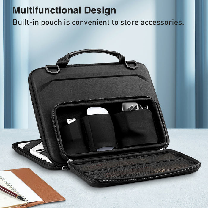 Sleeve Case for MacBook Neo, Briefcase Shoulder Bag for 11.6-inch Chromebook with Accessory Pouch | Fintie